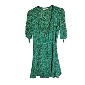 Reformation | Dresses | Reformation Black Atlas Knit Mini Dress Nwt Small